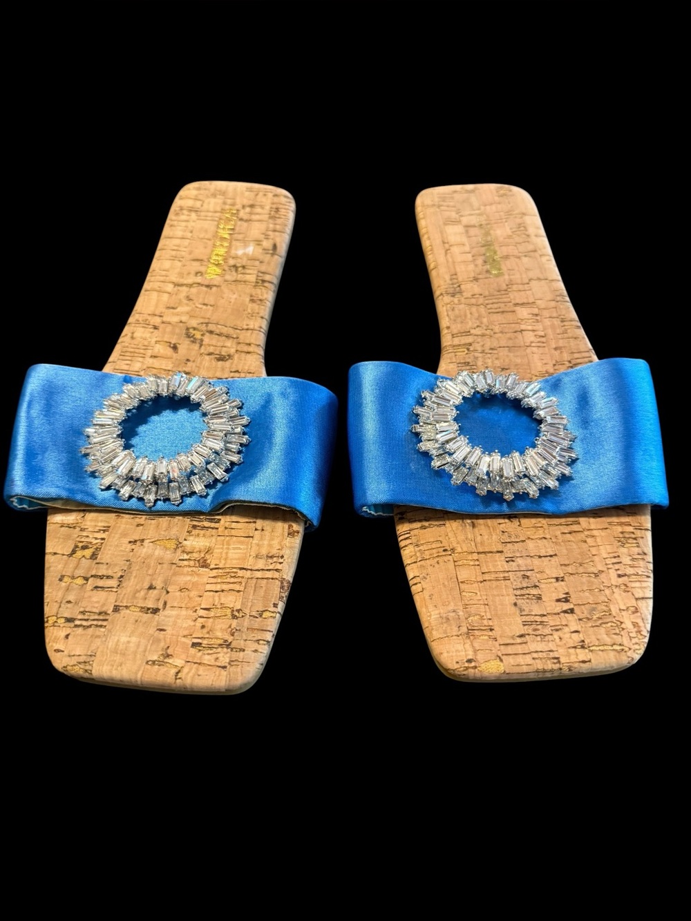 Don't Forget Me Flat Sandals from Fashion Nova SZ 9 NWOT ballet rhinestone flats